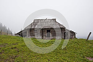 Old wooden house