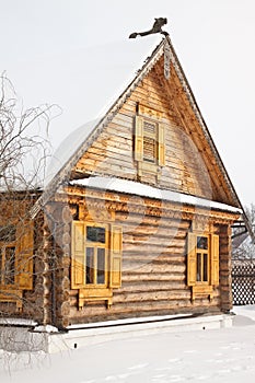 Old wooden house