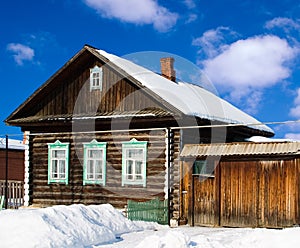 Old wooden house