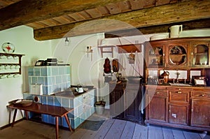 Old Wooden House Interior