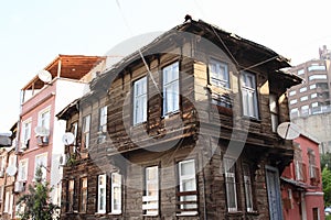 Old wooden house in Istanbul