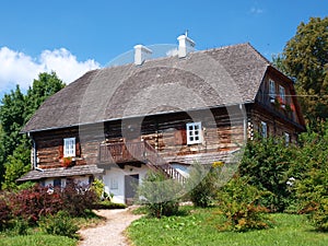 Old wooden house, Lublin, Poland