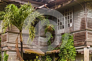 Old wooden house in Silay city, Philippine