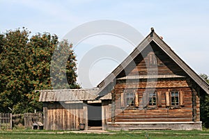 Old wooden house in Suzdal
