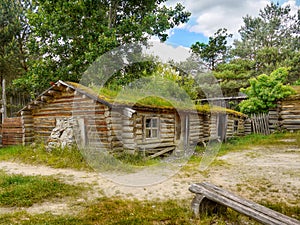 Old wooden hut, Shack