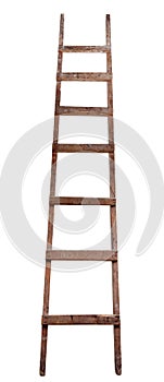 Old wooden ladder