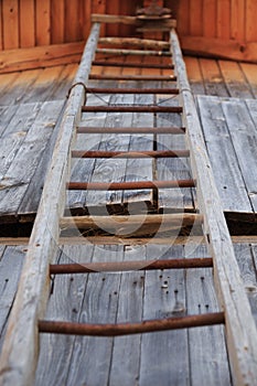 Old Wooden Ladder