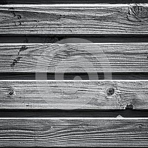 Old wooden lining boards wall