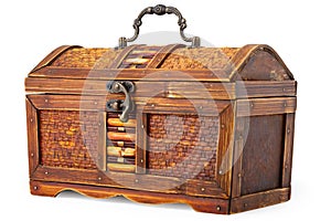 Old wooden little chest