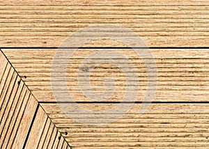 Old wooden plank floor for texture background angle