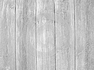 Old wooden planks, wooden background and texture, black and white style