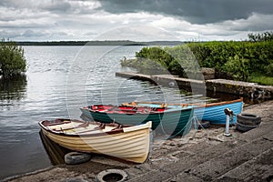 Old Wooden Row Boats