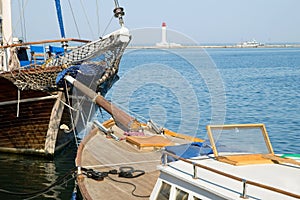 Old wooden ship