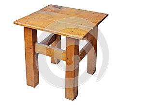 Wooden stool