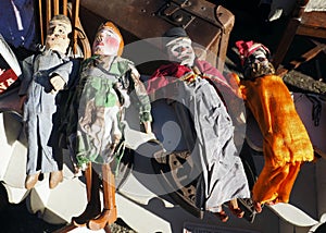 Traditional puppet of Liege, Belgium