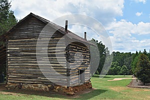 Old Wooden Tobacco Barn for Drying Tobacco Leaves