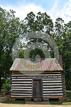 Old Wooden Tobacco Barn for Drying Tobacco Leaves