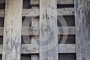 Old wooden wall