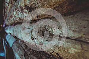 Old wooden wall