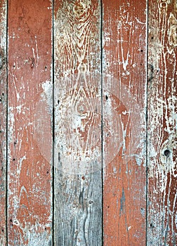 Old wooden wall with paint