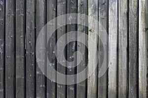 Old wooden weathered fence panel