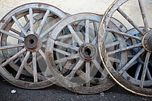 Old Wooden Wheels