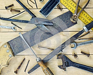 Old work tools