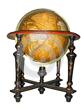 Old world globe