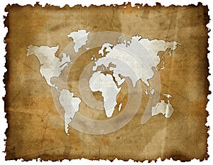 Old world map