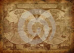Old world map img