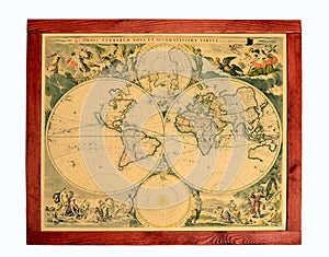 Old world map