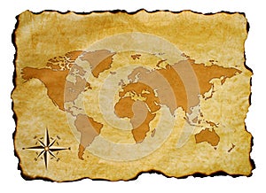 Old world map