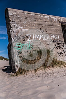 Old World War Two bunker