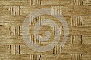 Old woven bamboo texture for background