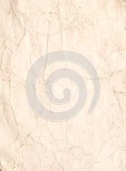 Old wrinkled paper