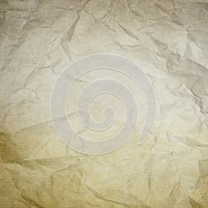Old wrinkled paper texture