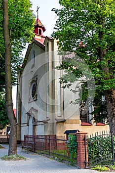 Old XIII-century chapel dedicated to Saint Anthony of Padua Antoni Padewski in Milowka, Poland.