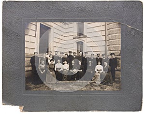 Old XIX century photo