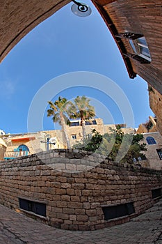 The Old Yaffo. Clear serene day photo