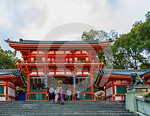 Old Yasaka shrine Gion, Kyoto city, Japan