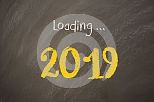 Old Year New Year 2019 on Blackboard