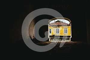 Viejo casa en abandonado el lugar a lleno de cuentos 