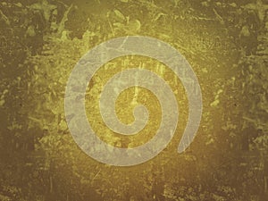 Old yellow wall paper abstract design background