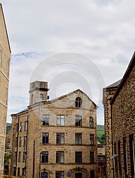 Old Yorkshire buildings at Skipton