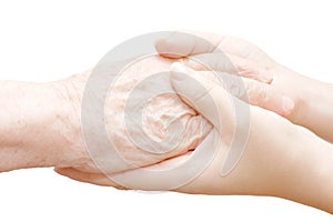 Old and young hands