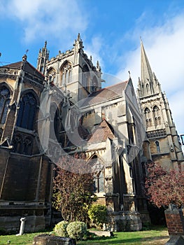 Oldbuilding Old Building Gothic Church Cambridge Castle Cathedral Beautiful Fall Autumn photo