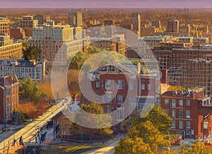 Olde Richmond neighborhood in Philadelphia, Pennsylvania USA.