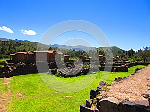 Olde Village Inca Trails, Country side of Peru.