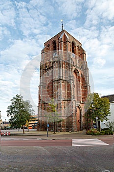 Oldehove tower Leeuwarden netherland