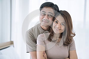 Older couple have good health and get happiness.